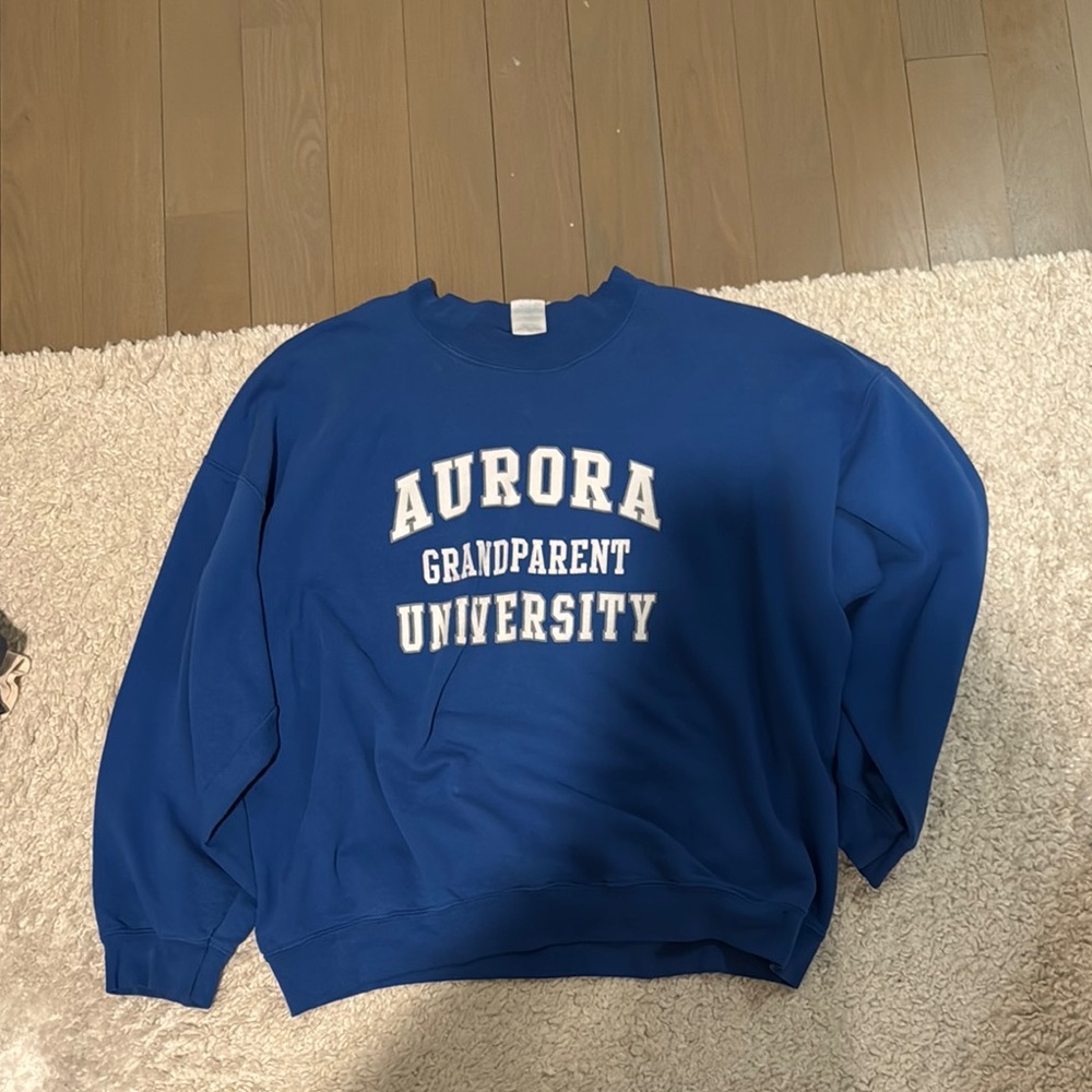 Gildan Heavy Blend Blue Sweatshirt